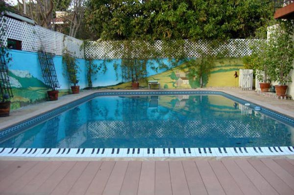 Poolside Mural